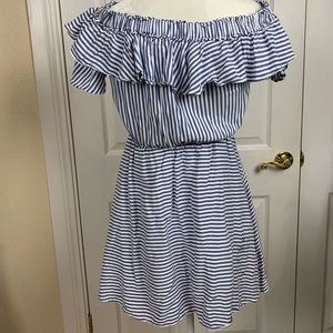 Ann Taylor LOFT Striped Dress